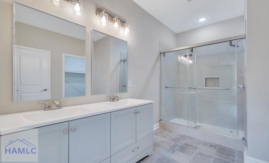 2nd Floor Master Bath with walk in shower