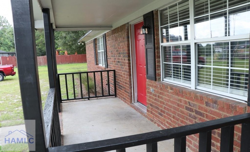 front covered porch