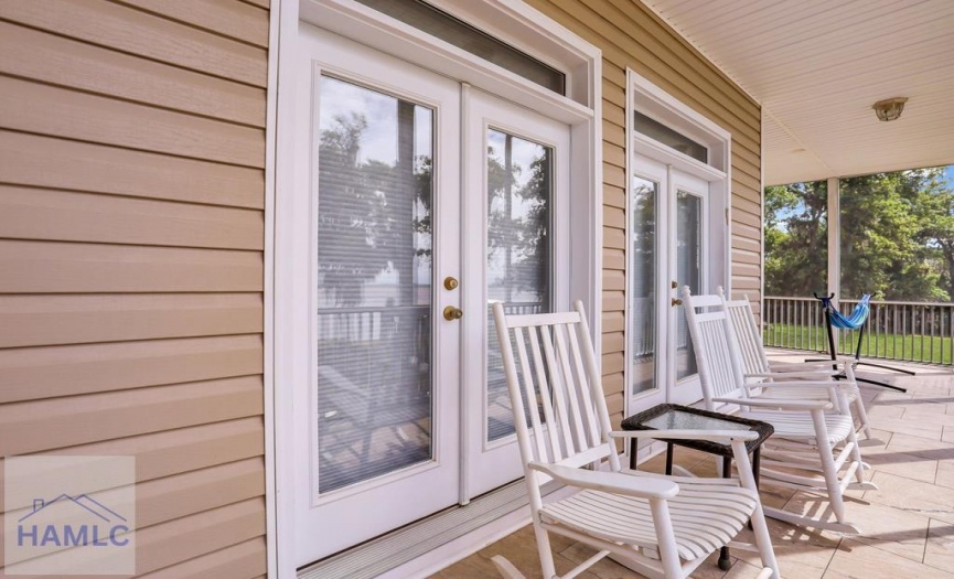 Screened Porch on Main Level